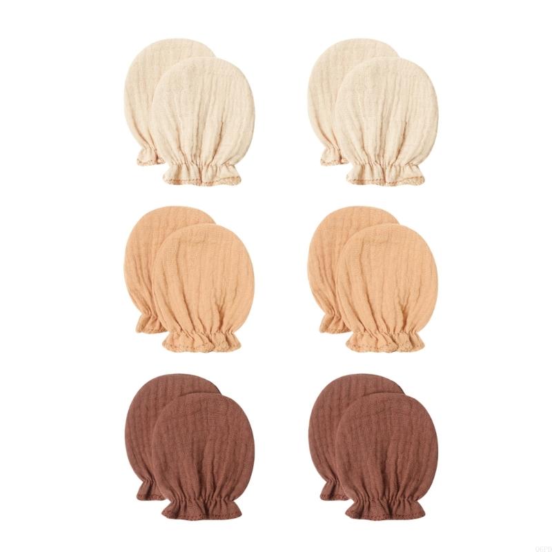 Baby Mittens Scratch - 1 set guanti per neonati per