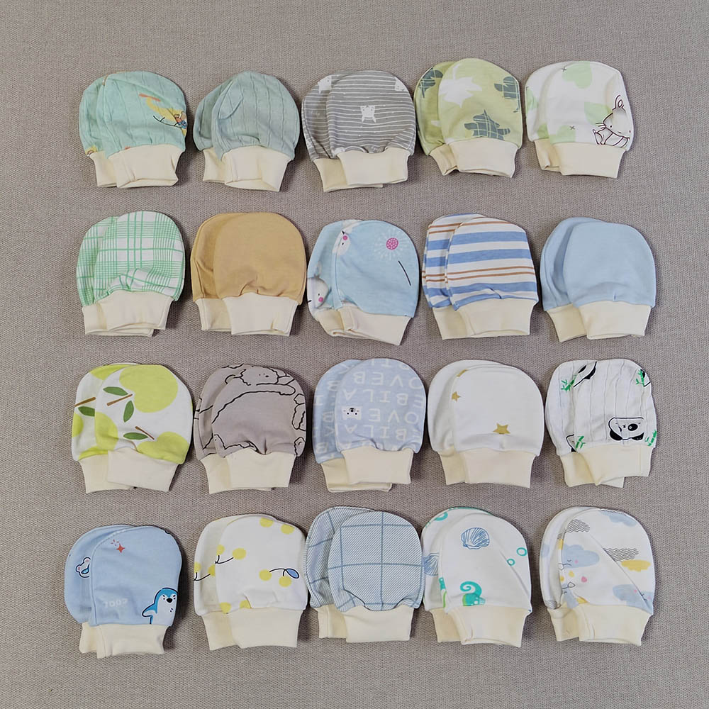 Baby Mittens Scratch - 5 paia di guanti per neonati