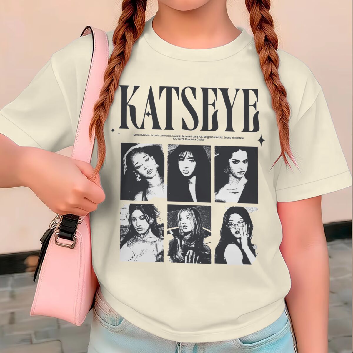 Baby Clothing Essentials - KATSEYE Top estivi con stampa per