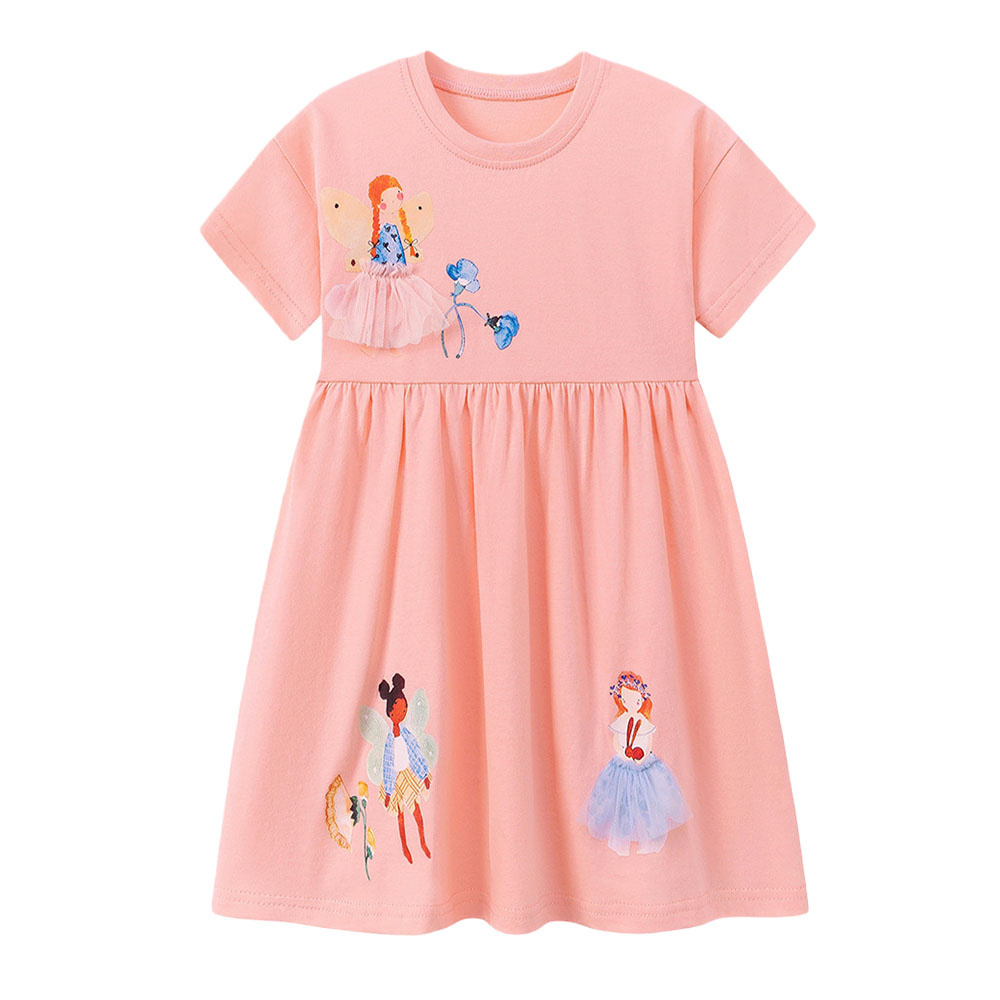 Baby Clothing Drawing - Abiti Estivi a Maniche Corte per