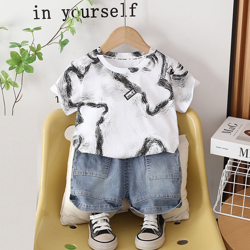 Baby Clothing Drawing - Completo Estivo per Bambini 2026, Nuovo