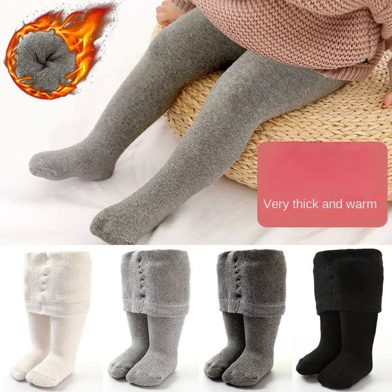 Baby Clothing Essentials - Collant bambino inverno autunno tinta unita