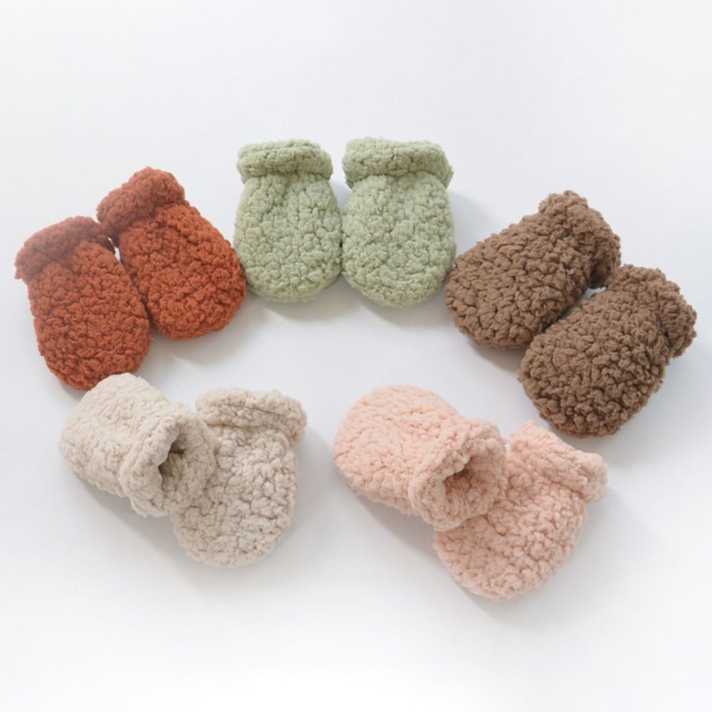 Baby Mittens Scratch - Guanti scaldamani per bambini in pile