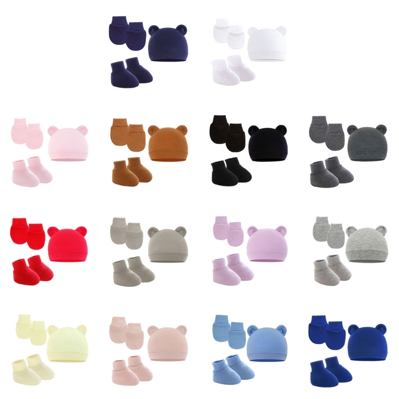 Baby Mittens Scratch - Guanti a calzino per cappello da
