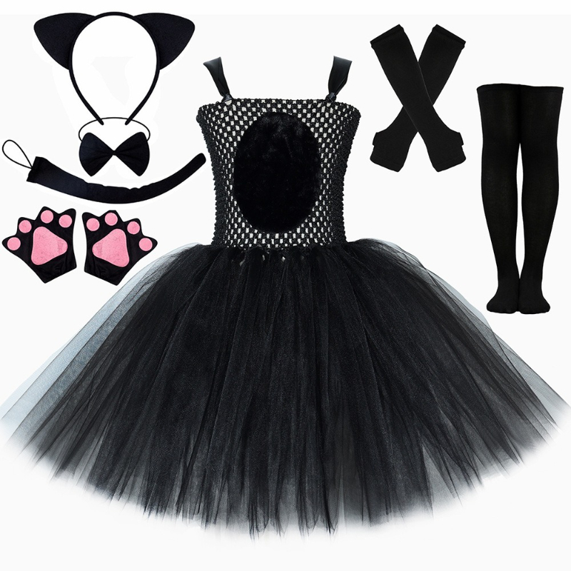 Baby Tutu Skirt - Costume da tutù per ragazze, pantera