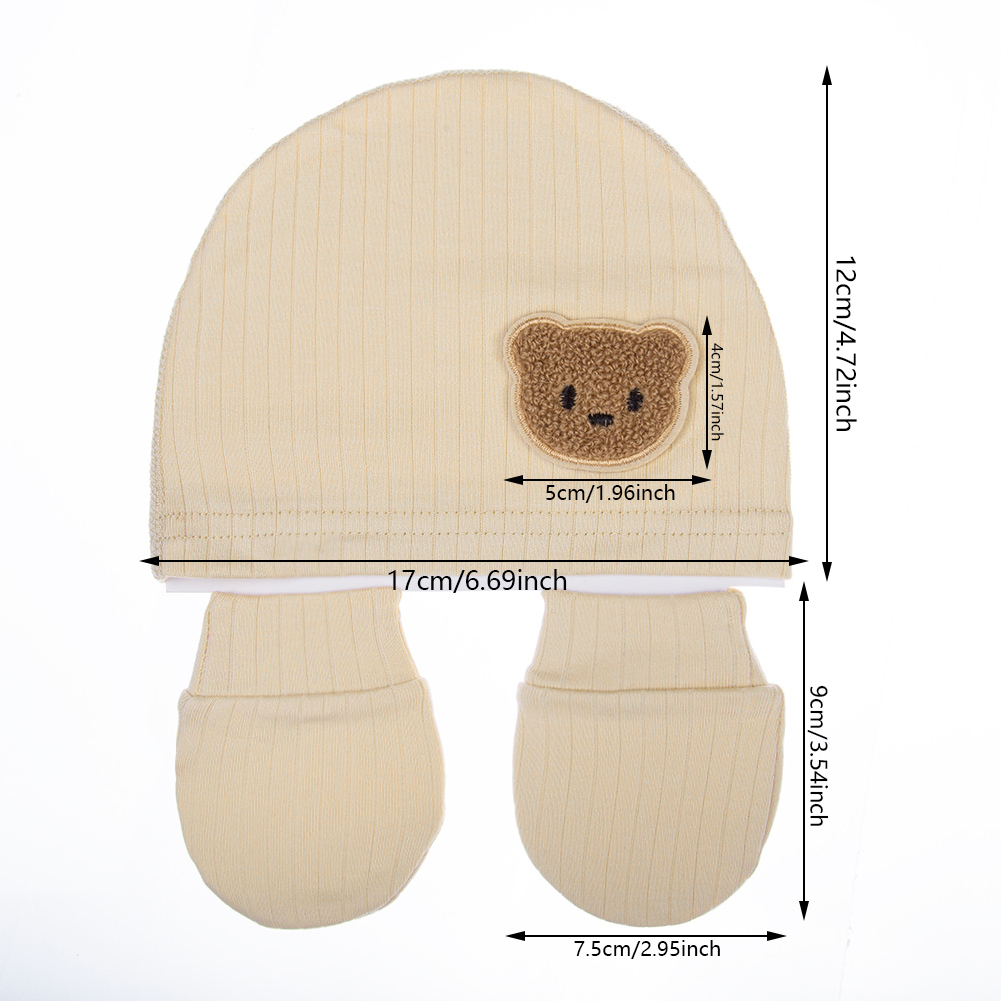 3 Pz/set Cotone Neonato Cappel - Baby Mittens Scratch recensione e prezzo