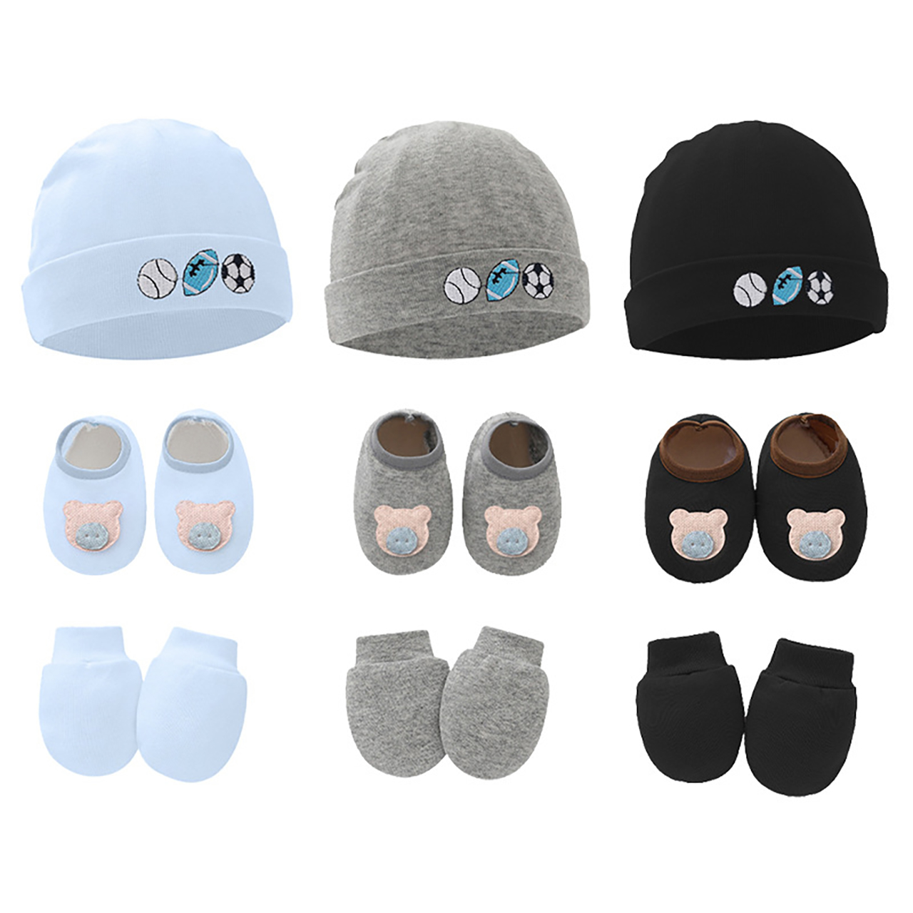 Set Regalo 3 Pezzi per Neonati - Baby Mittens Scratch recensione e prezzo
