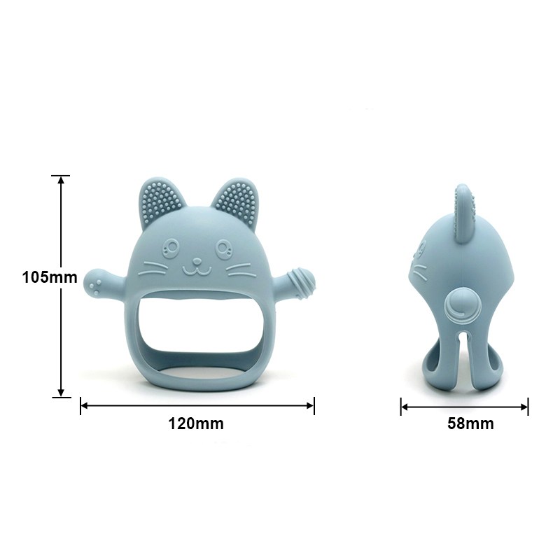 1PC Del Bambino Del Silicone M - Baby Mittens Scratch recensione e prezzo