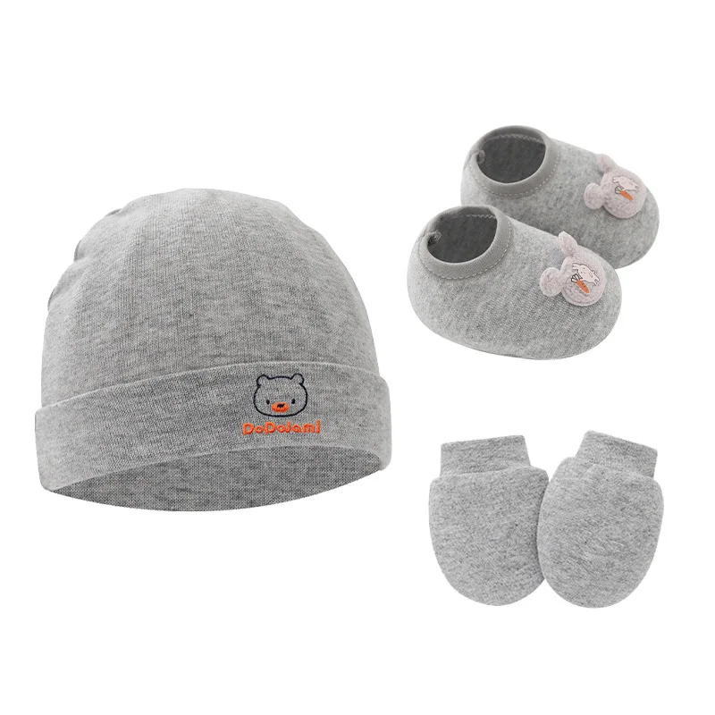 3 Pz/set Cappello Neonato Guan - Baby Mittens Scratch recensione e prezzo