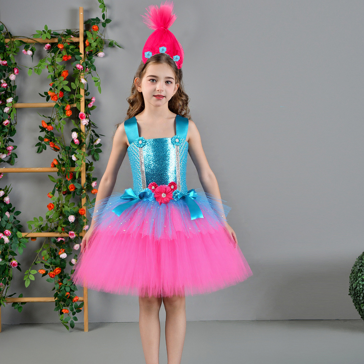 Trolls Tutu Dress per ragazze  - Baby Tutu Skirt recensione e prezzo