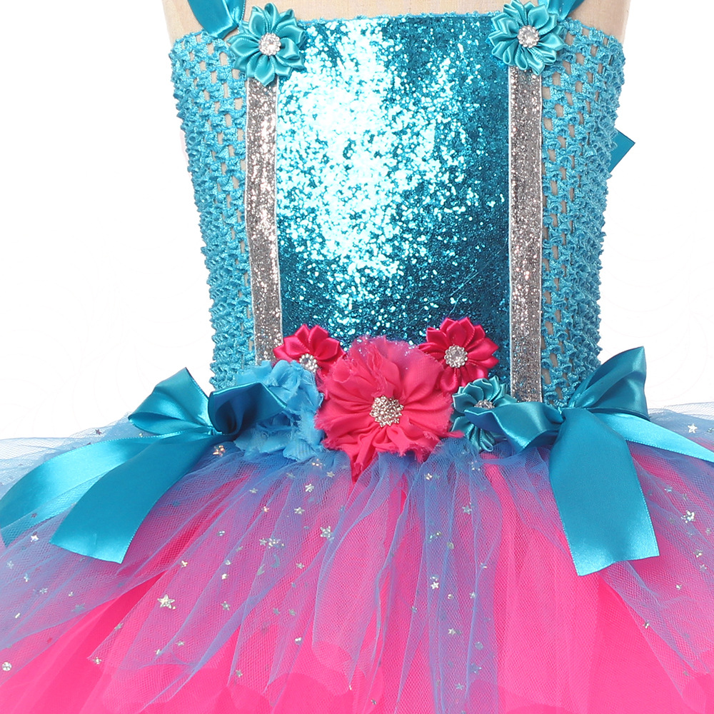 Trolls Tutu Dress per ragazze  - Baby Tutu Skirt recensione e prezzo