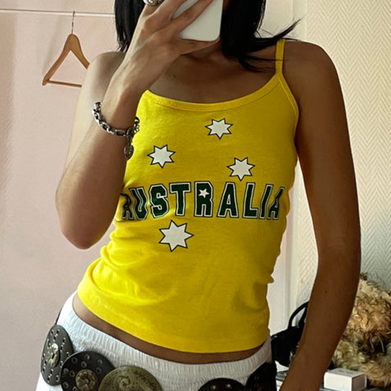 Vestiti Y2k stampati gialli Vi - Baby Yellow Clothing Women recensione e prezzo