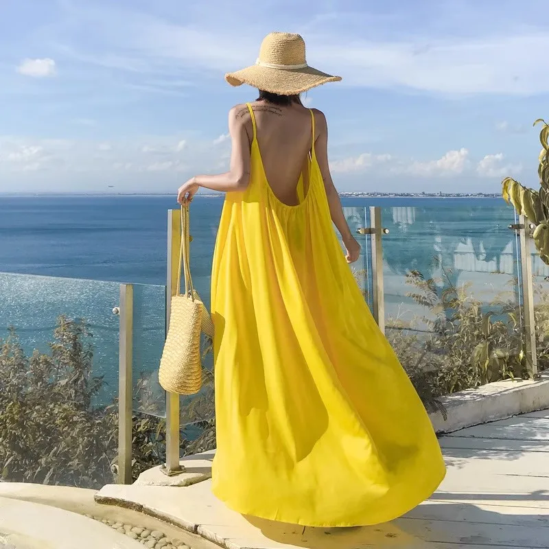 Abito da spiaggia abbinato per - Baby Yellow Clothing Women recensione e prezzo