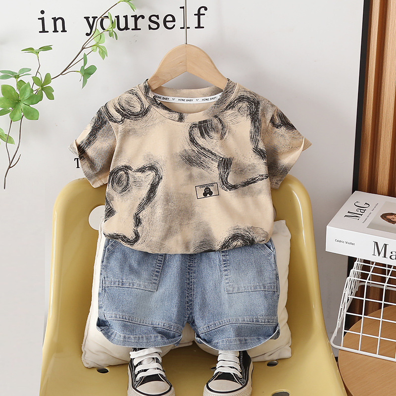 Completo Estivo per Bambini 20 - Baby Clothing Drawing recensione e prezzo