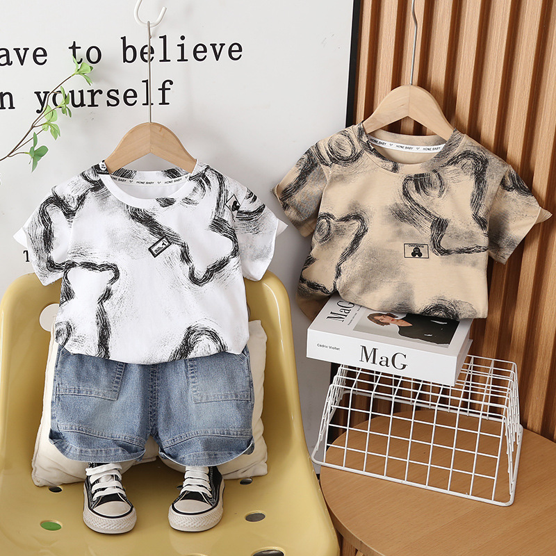 Completo Estivo per Bambini 20 - Baby Clothing Drawing recensione e prezzo