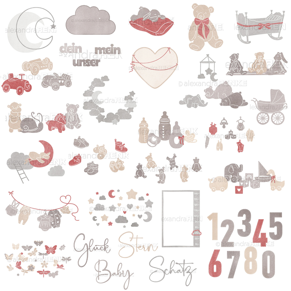 Piggy Craft - Fustelle in meta - Baby Clothing Model recensione e prezzo