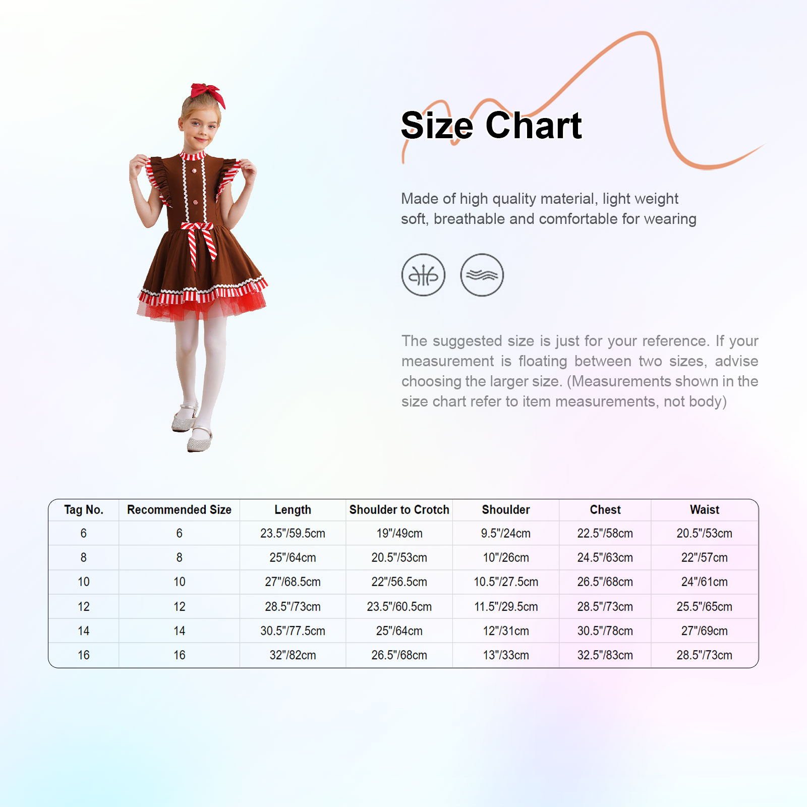 Costume da pan di zenzero per  - Baby Tutu Skirt recensione e prezzo