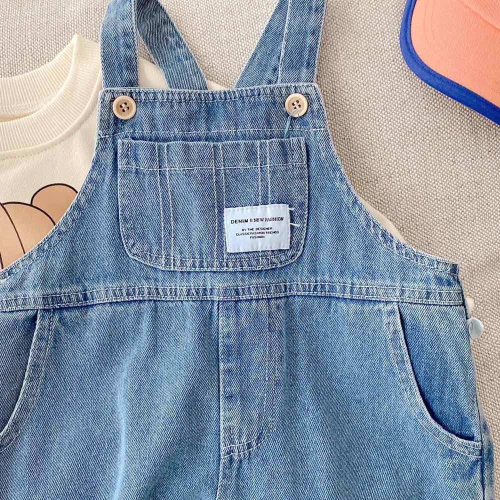 Ragazze tuta blu Denim tinta u - Baby Clothing Boutique recensione e prezzo
