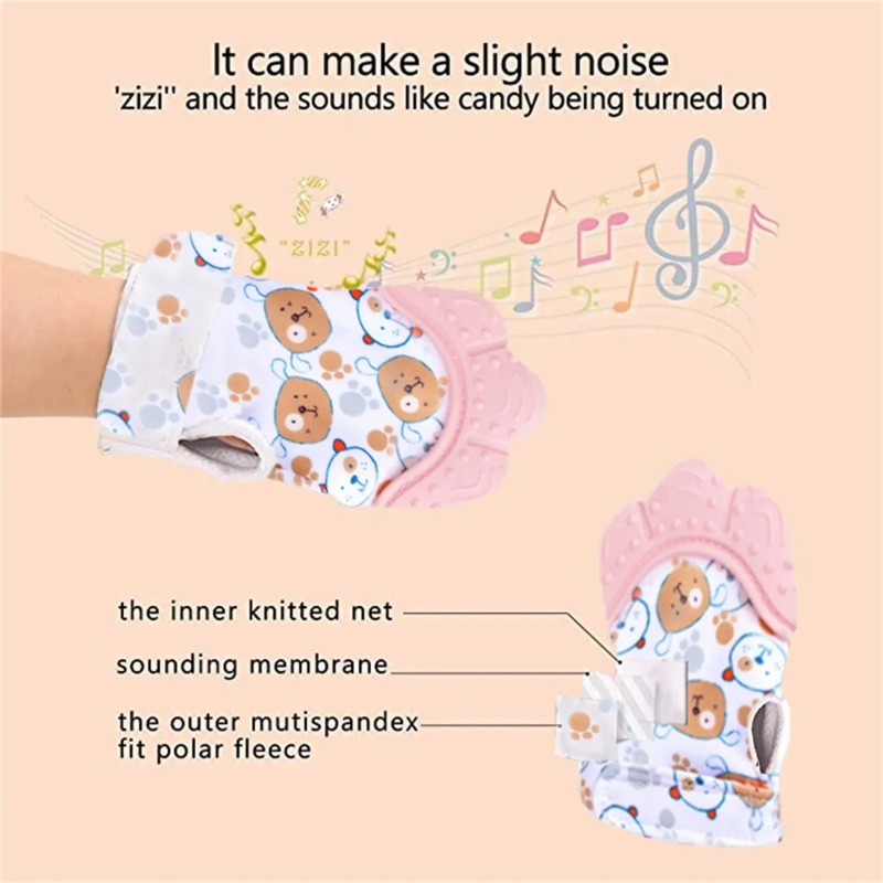 Guanti per massaggiagengive pe - Baby Mittens Scratch recensione e prezzo