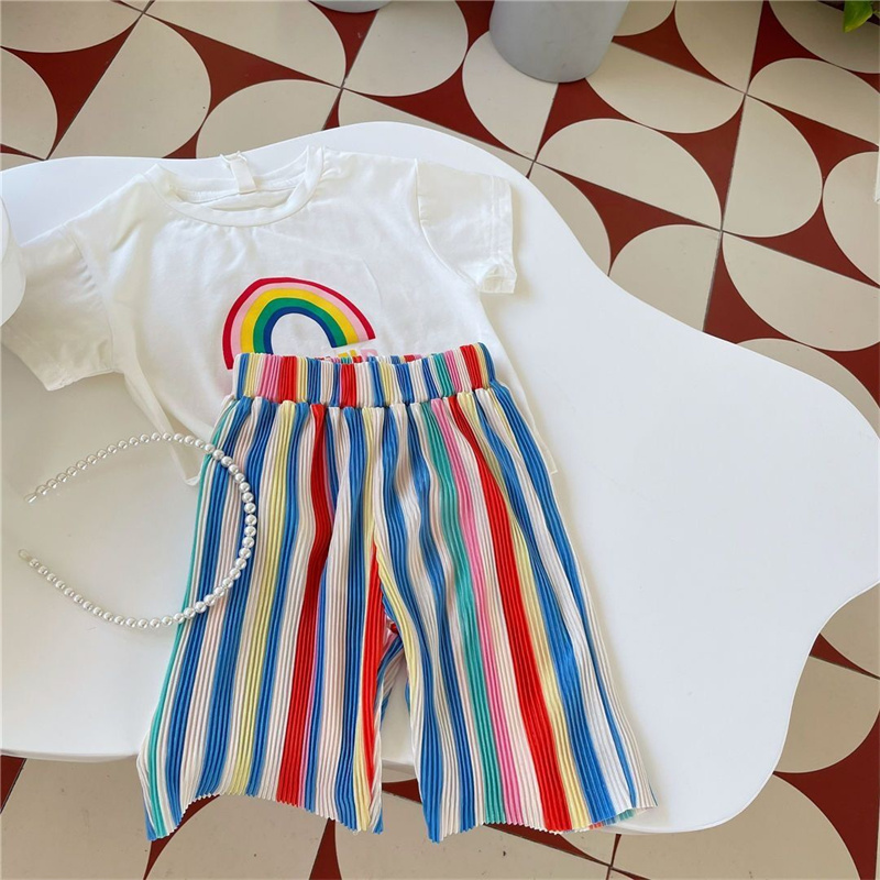 2024 Set estivo per bambini Ba - Baby Clothing Drawing recensione e prezzo