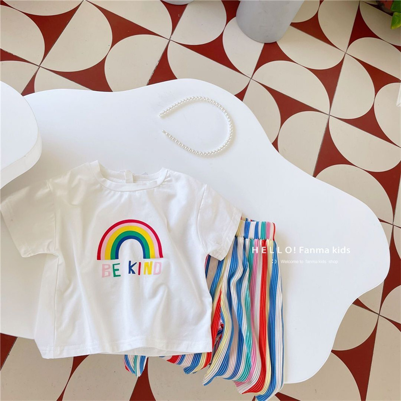 2024 Set estivo per bambini Ba - Baby Clothing Drawing recensione e prezzo