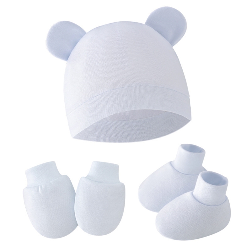 1 Set berretto neonato con gua - Baby Mittens Scratch recensione e prezzo