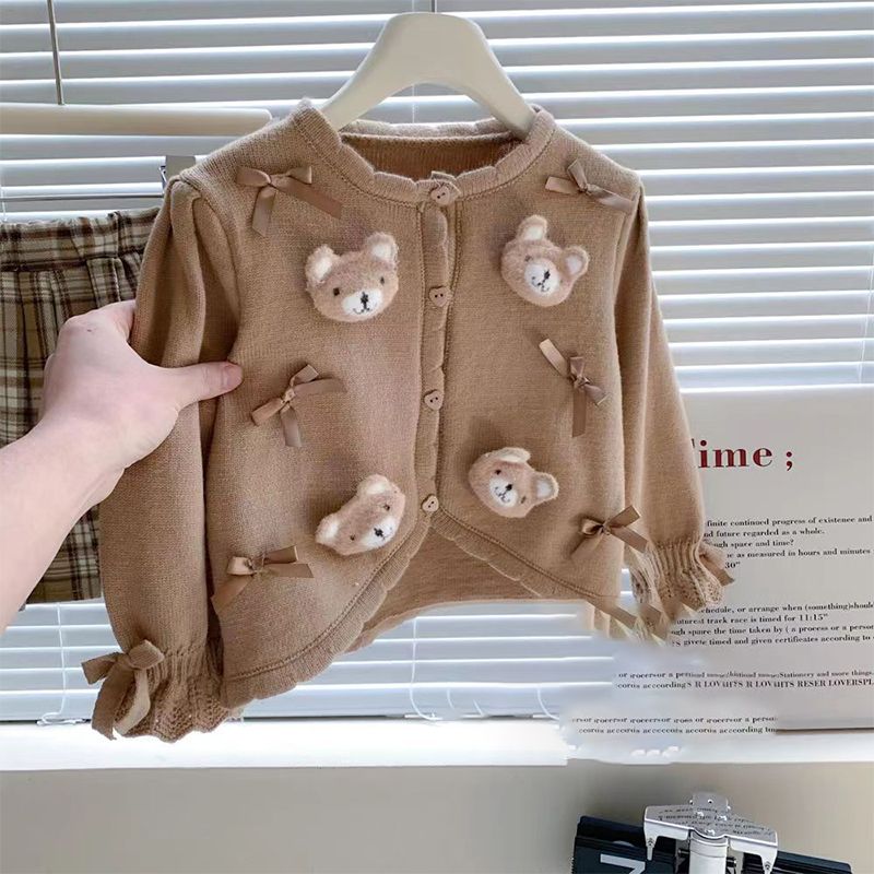 Bambini ragazze maglioni neona - Knit Cardigan Infant recensione e prezzo