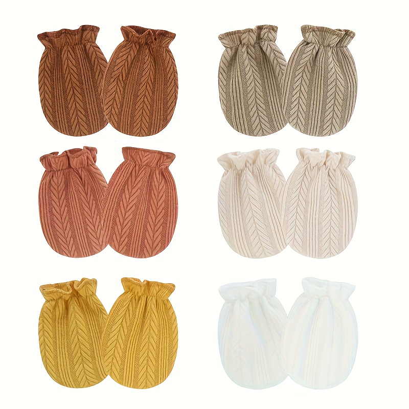 6 paia/lotto Guanti per neonat - Baby Mittens Scratch recensione e prezzo
