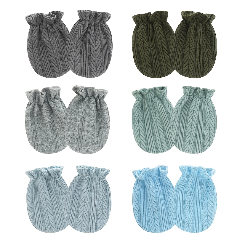 6 paia/lotto Guanti per neonat - Baby Mittens Scratch recensione e prezzo